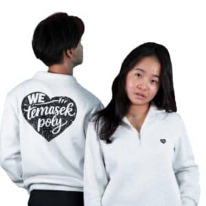 I Love TP Half-Zipped Jacket